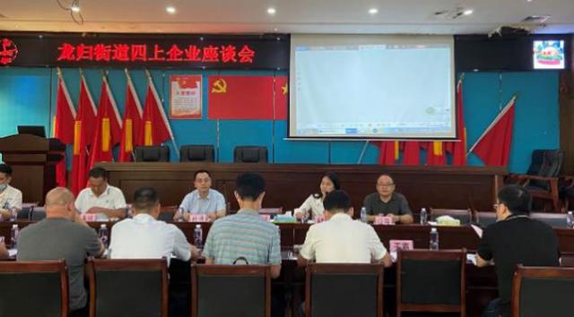 GRID协助白云区龙归街道组织四上企业座谈会开展产业研究谋划推动